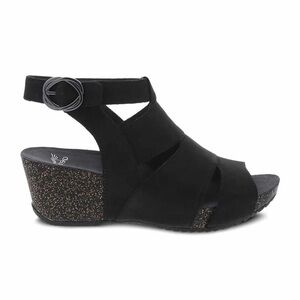 Dansko Sera Women's Black Wedge Sandals